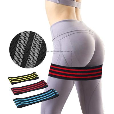 China Stretch Hot Sale Stretch Fitness Workout Resistance Bands Hip Circle Gluteus Band Fabric Elastic Resistance Bands For Training for sale