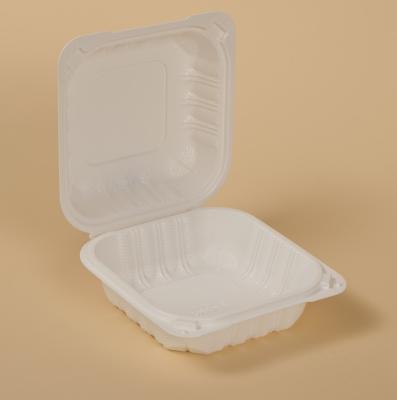 China Disposable Disposable Plastic Containers With Lids Filled Lid Food Packaging Container Hinged Plastic PP Food Container for sale