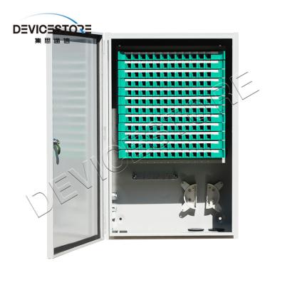 China 144 core Optical Fiber FTTH Distribution Cabinet Cross Connection Cabinet GQL288-J02(SMC Box) for sale