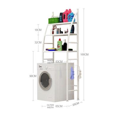 China 2021 viable new bathroom toilet shelf washing machine storage rack for sale