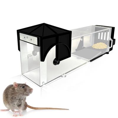 China Easy to Bait Rodent Rat Killer Reusable Snap Quick And Effective Mouse Trap Catcher Humane Mice Mouse Plastic Trap For Mouse en venta