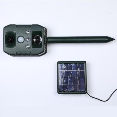 China Small Ultras Animal Repeller Active For Monkeys Solar Energy Animal Repellent Animal And Pest Repeller Te koop