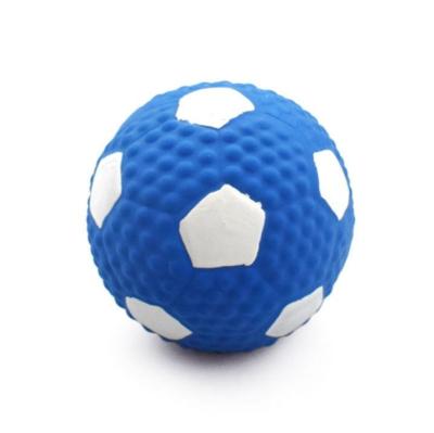 China Pet Latex Toy High Elastic Cotton Filled Latex Football Viable Pop Toy Ball for sale