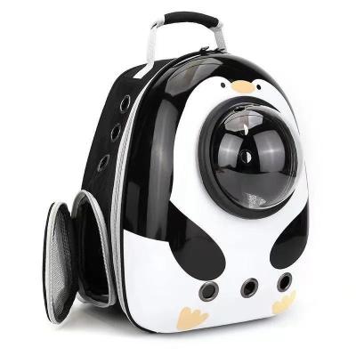 China Outdoor Viable Breathable Dog Cat Carrier Bag Space Capsule Pet Puppy Carrier Bag Travel Carrier Backpack for sale