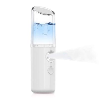 China Factory Supply Mini Handy Face Facial Moisturizing DEEP CLEANSING Practical Nano USB Charging Nano Facial Mist Spray for sale