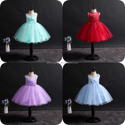 China 2023 New Velvet Girls' Anti-wrinkle Baby Dress Baby Girl's Flower Dress Fashion Autumn And Winter Chinese Dress for sale