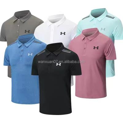 China Anti-Wrinkle Customized Mens 100% Organic Cotton Terry Shirt Terry Towel Polo Shirt Printed T-shirt In Summer 2023 for sale