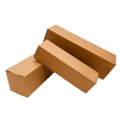 China High Quality Recyclable Kraft Paper Packaging Box Shopping Gift Packing Box Handwork Packaging for sale