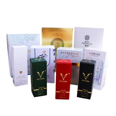 China Recycled Packaging Materials Custom Cardboard Biodegradable Luxury Skin Care Bamboo Cosmetic Box for sale