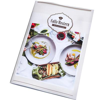 China business.office.gift .promotion.etc custom design restaurant menu printing advertising catalog book magazine flyer flyer folder printing for sale