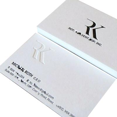 China Business.office.gift .promotion.etc Luxury High Quality Luxury Custom Full Color Printing Business Card Thick Paper Double Sided Printing for sale