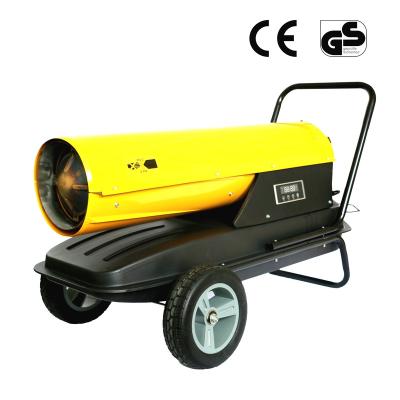 中国 Diesel Turbo Heater With Direct Combustion Diesel Heat Gun Machinery Repair Shops, Farms, Retail 販売のため