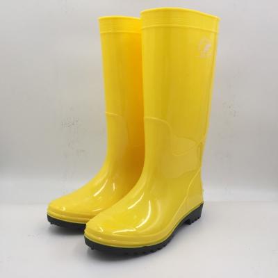 China Durable Unique Wholesale Mens Boots HN302 Mens Rain Work Custom PVC Rain Boots for sale