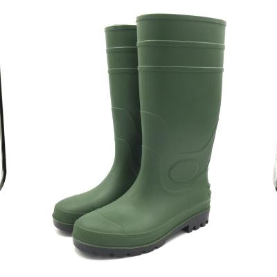 China Wholesale HN310G Farm Green Agricultural Rainboot Fishing Wellington Boots for sale