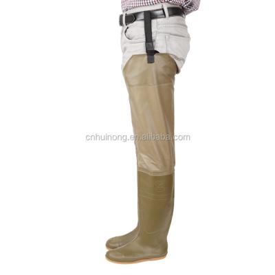 China Protect Against Flounder Fishing Wader Thick Wader Outsole Flounder Wader Rice Graft Rubber Breathable Boot for sale