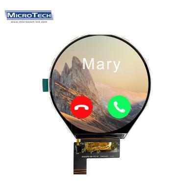 China 3.4inch Round Screen 800*800 IPS All HD MIPI Interface TFT LCD Module With 99.0*96.6*3.98 PCT for sale