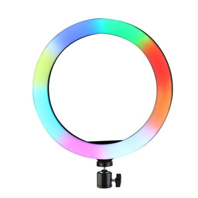 China Mini Wholesale price 6 inch dimmable mini ring light RGB selfie live light YouTube video for sale