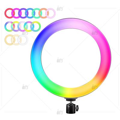 China Mini Photography Tiktok Youtube 2700K-7000K Portable 6 Inch Mini Size Ring Light For Sufficiency Visual Adjustable Ringlight for sale