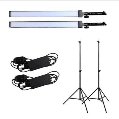 China PORTABLE Dual Arm Led Photography Kit 50W 3000K-6000K Photographic Lighting Light for Camera Video Live Streaming Nail Beauty Light for sale