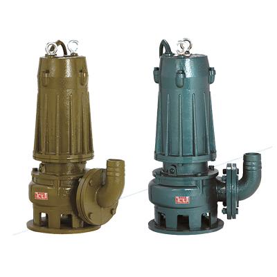 China Landfill For Serious Polluted Sewage Fa Sell Well New Type Wq Series Electric Sewage Submersible Pump Manufacturers for sale