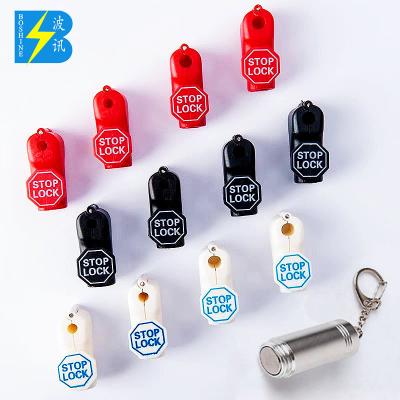 China Clothing Store Retail Store Security Display Black Plastic Hook 6mm New Anti Theft, Anti Blocking Field For Pegboard Or Slat Wall for sale