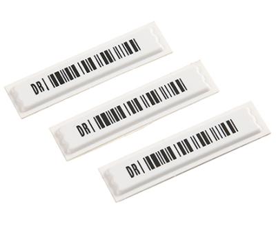 China HOT Sale Plastic EAS Security Home Security Tag 3 Chips Barcode Soft Adhesive 58khz Am DR Label 5000pcs/box for sale