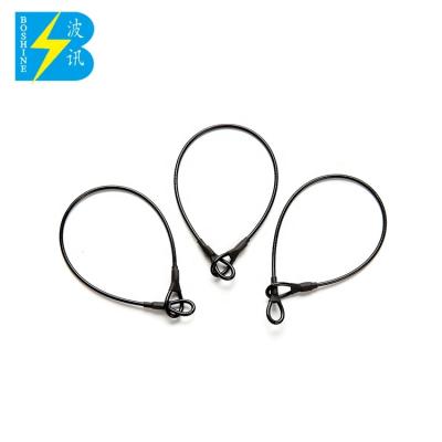 China EAS Bag Tag Lanyard Security Tag Loop Lanyard Multi-fiber Steel Wire for Anti-theft Bags/Luggage for sale