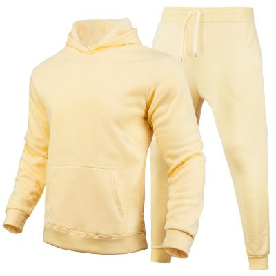 China 2022 USA Size Mens Womens Breathable Logo Embroidery Tracksuit Hoodie Pullover 100%cotton Unisex Blank Custom Sweatpants And Hoodies Set for sale