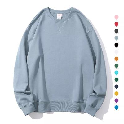 China Viable Sweatshirts Hoodies Outfits Women's 3d Basic Pure Casual Custom Printing Cotton O-Neck Logo Top Color Loose 100% Streetwear Hoodie for sale