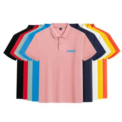 China Sublimation Sport Custom Made T-shirts Polyester Viable Plain Solid Color Logo Sales Promotion Blank Men's Golf Polo Shirts for sale