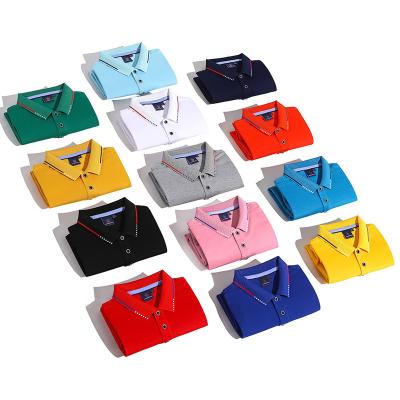 China Viable Wholesale Custom Design Golf Your Own Brand 100% Cotton Plain Casual Short Sleeve Mens Polo Shirts Plus Size Mens Polo Shirts for sale