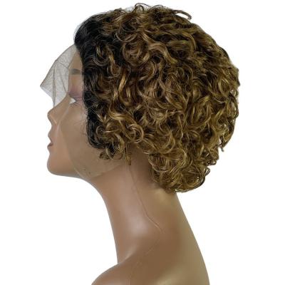 China Curly Bob Straight Short Brazilian Hair Afro Wigs Virgin Cuticle Aligned Hair Wigs For Black Women for sale