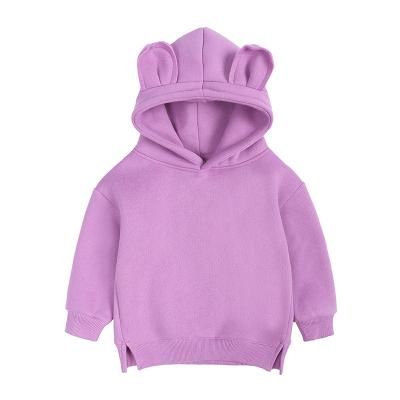 China Wholesale Fashion Toddler Breathable Unisex Outdoor Sportswear White High Quality Pullover Toddler Girls Custom Cute Hoodies for sale