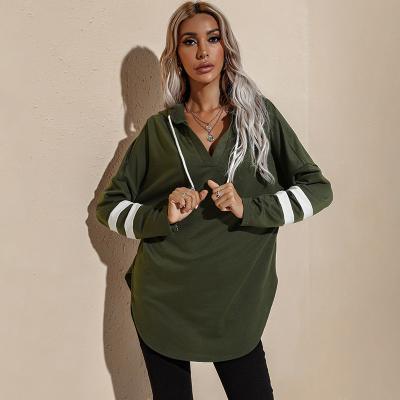 China Anti-wrinkle Ladies Long Sleeve Oversized Hoodies For Women Casual Oversized Sweatershirt Pullover Hoodie Simple Sweatshirt for sale