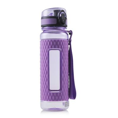 China Viable Wholesale Different Size Sports Filter Plastic Water Bottle 400ml for sale