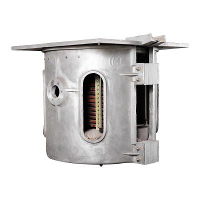 China Factory 10 ton platinum induction melting furnace for sale rotary induction furnace for platinum melting for sale