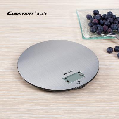 China Stainless Steel Plastic Circular Surface Constant-2068B Electronic Kitchen Scale Cooking Scale Cooking Scale for sale