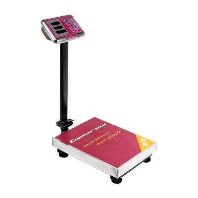 China Constant-429F Stainless Steel Electronic Digital Price Platform Scale Stainless Steel Bench Computing Scale 150kg/50g for sale