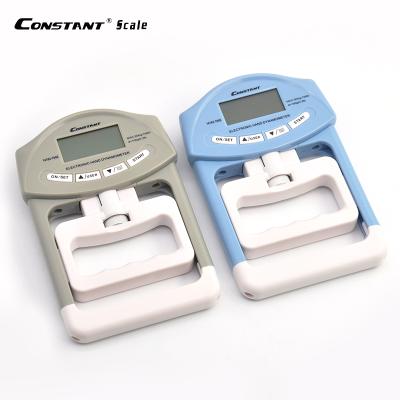 China Constant-709E 90kg/100g 198lb/0.2lb Plastic Digital Adjustable Grip Strength Tester Electronic Hand Dynamometer Grip Meter for sale