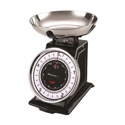 China Constant-K812 Stainless Iron Kitchen Scale Portable Mechanical Spring Scale Weighing A Wide Range Selection 1-5kg for sale