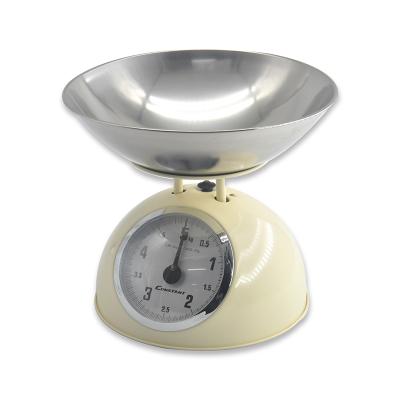 China Constant-274 Iron Kitchen Scale Stainless Portable Mechanical Spring Scale Weighing A Wide Range Selection 1-5kg for sale