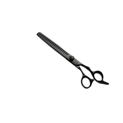 China MPT41 SUSTAINABLE Hot Selling BLACK CHUNKER Pet Scissors Dog Pet Thinning Shears for sale