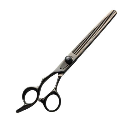 China Durable Dog Grooming Cheap Stainless Steel THINNER BLACK MPT41 Shears Thinning Scissors For Dog for sale