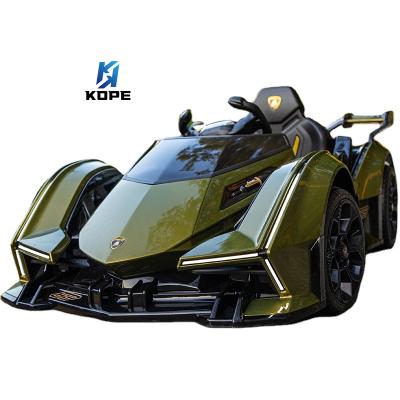 China Ride On Toy Kopetoy Authentic Licensing Lambo V12 Vision GT Children's Electric Ride On RC Car Car for sale