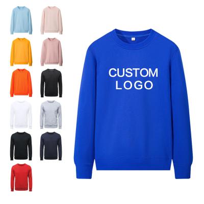 China Wholesale Custom Customized Logo Sweatshirt High Quality Anti-wrinkle design and logo sweatshirt pullover no hood for sale