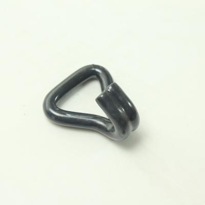 China Heavy Industry Ningbo China Factory 1-1/16 Inch 1500kg Black PVC Coated Double J Hook for sale