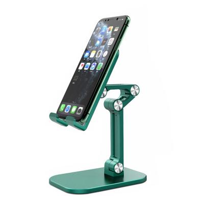 China High Quality Foldable Portable Adjustable Phone Holder Stand Mobile Phone Holder ABS Tablet Desktop Stand for sale