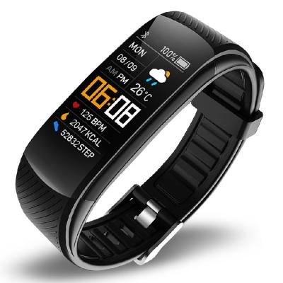 China Hot Sales 2022 Touch Screen 0.96 Inch Screen Sensor Monitoring C5S Wristband Watch Heart Rate Waterproof Watch For IOS Android for sale