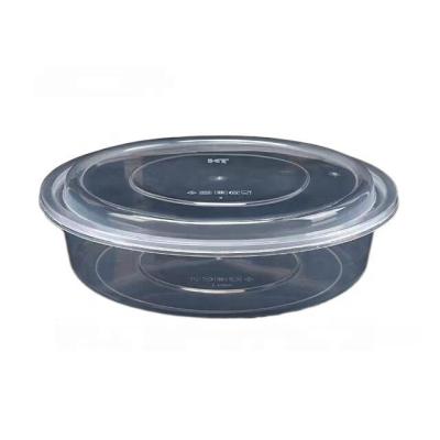 China Disposable Microwave Food Packaging Lunch Box / Safe Plastic Takeout Food Container for sale