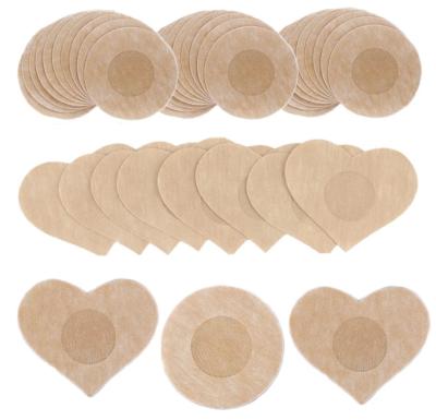 China 50pcs Underwear Women Breast Lift Invisible Tape Covers On Bra Nipple Stickers Chest Stickers Bra Nipple Covers Accessories for sale